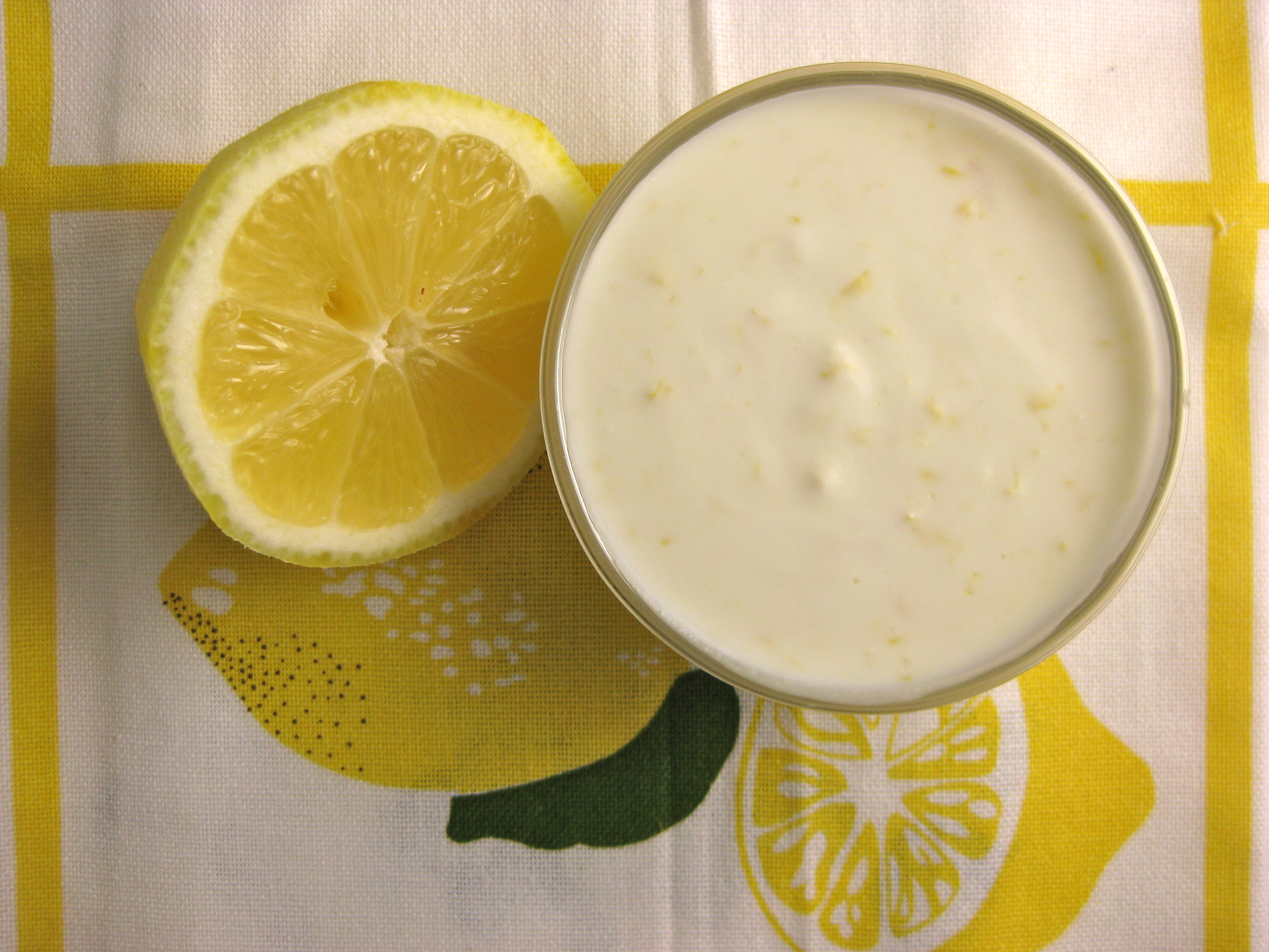 Lemon Yogurt Sauce